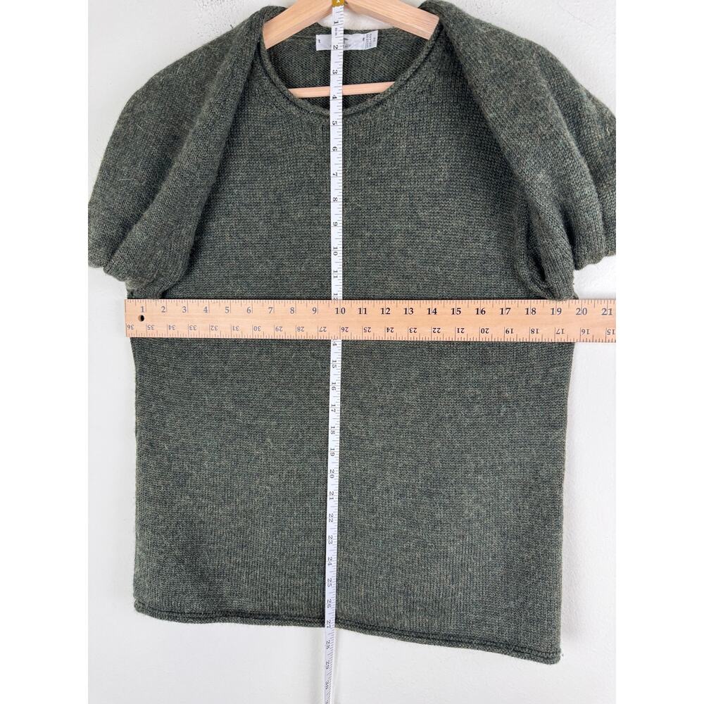 Inis Meáin Baby Alpaca Silk Roll Neck Sweater Ireland Medium - Picture 12 of 12